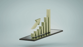 image of upward trend from digital growth